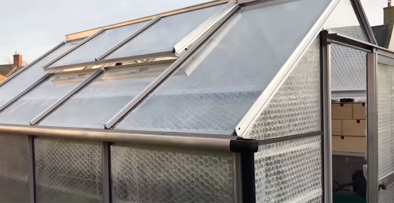 How to Insulate Your Greenhouse with Bubble Wrap | Step-by-Step